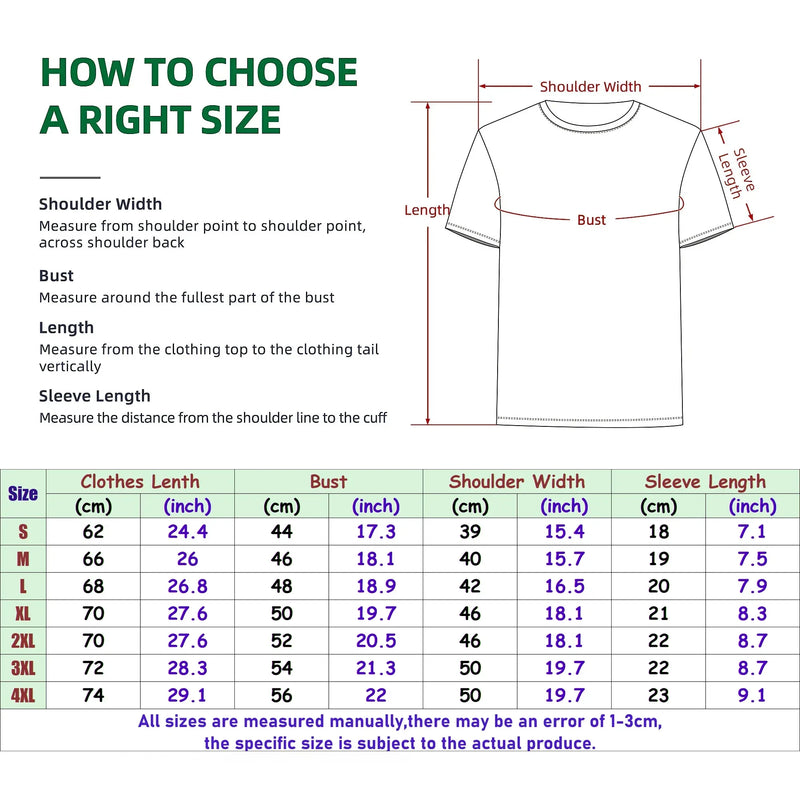Rock and Roll Fashion singer band Hard Print Short Sleeve Men's Cotton Plus Size T-shirt Oversize Tees
