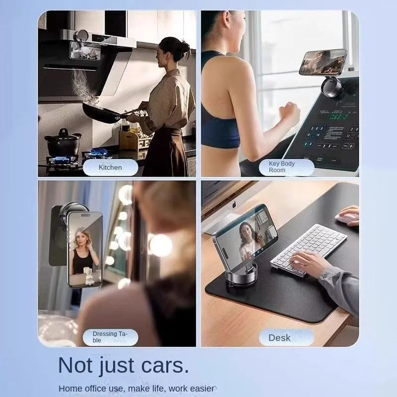 Car mobile phone holder holder 2025 new car magnetic suction car navigation special car support fixed vacuum adsorption