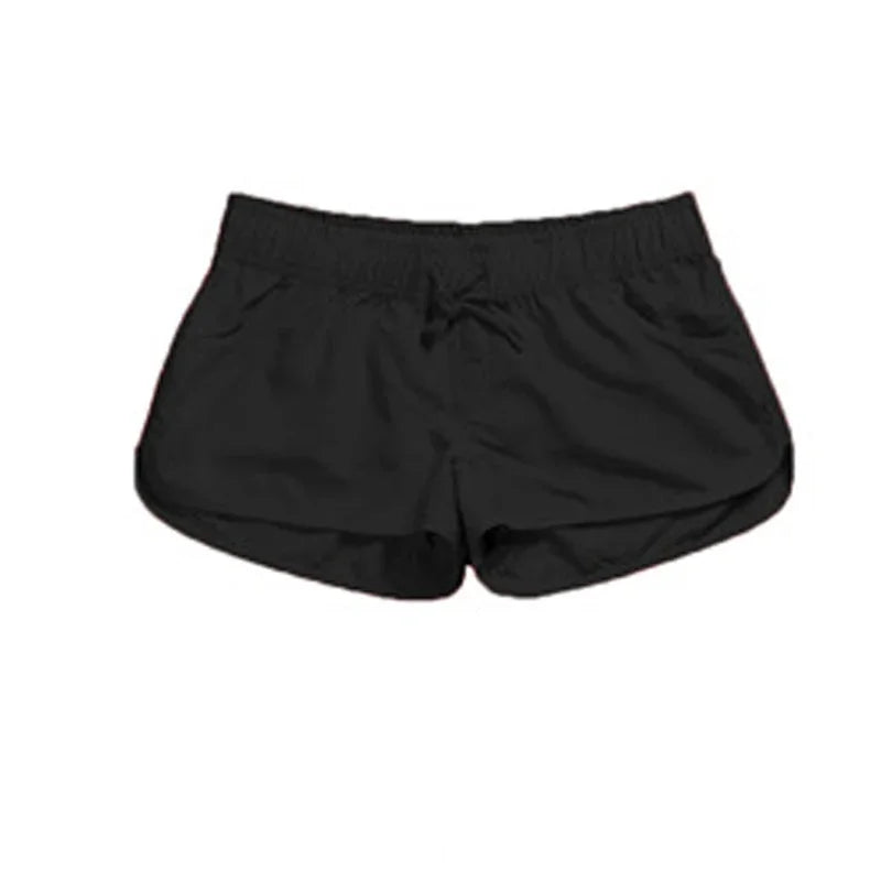 Summer Women Marathon Running Shorts Training Fitness Run YOGA Sports For Gym  Size