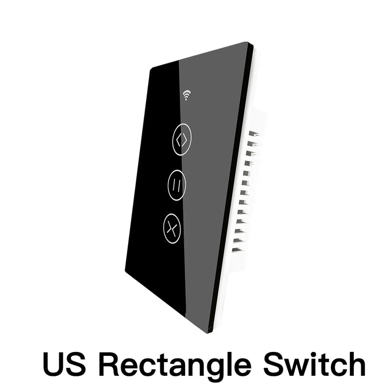 Moes wifi interruptor cego de cortina inteligente para cortina elétrica motorizada tuya persiana em rolo alexa echo google casa controle voz