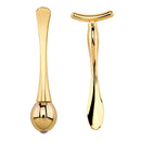 1 conjunto de rolo de massagem para os olhos, máscara facial de ponta dupla, colher de beleza em forma de t, ferramenta portátil para cuidados com a pele, reduz rugas nos olhos, inchaço