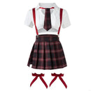 Lingerie da escolar Lingerie definida estudante cosplay vestido sofisticado trajes uniformes adultos