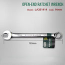 Laoa 8-27mm chave de catraca de extremidade aberta combinação chave de soquete de catraca chave universal ferramenta manual de reparo de carro de bicicleta
