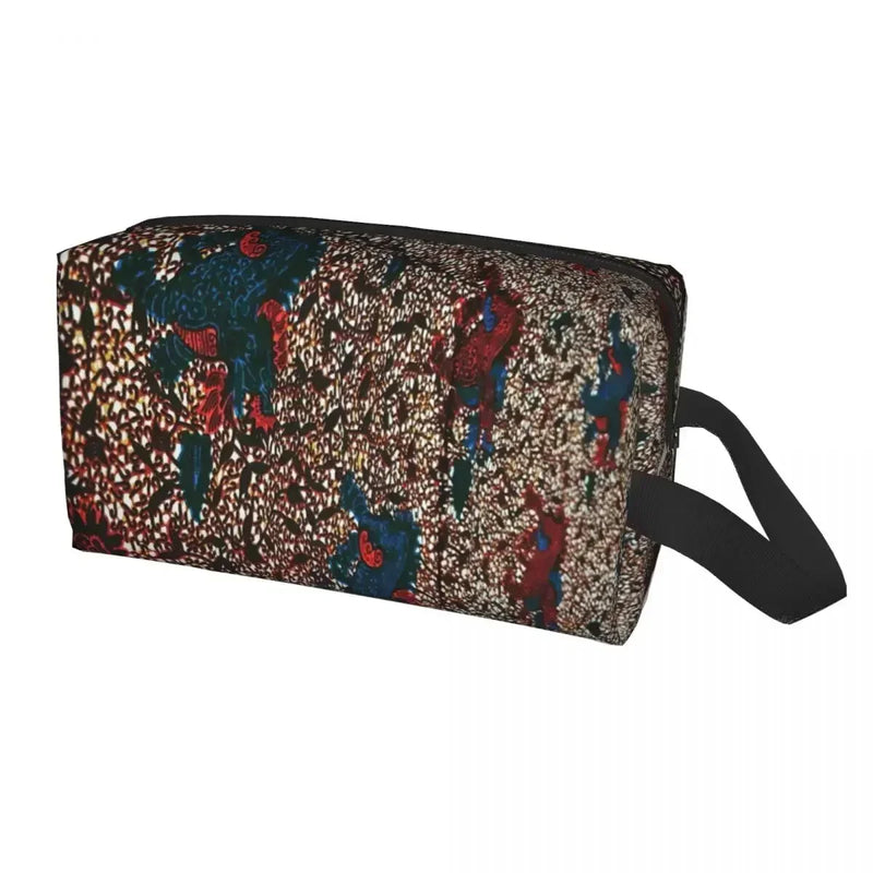 Bag Travel Cosmetic Organizer Fashion Traditional Africa Ethnic Pattern Storage Toiletry Bags