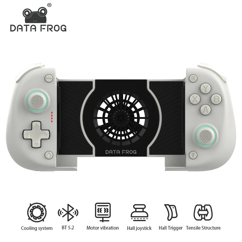 Controlador sem fio DATA FROG X3 para controlador de jogo Android para Samsung Galaxy para PUBG Mobile para Switch/Switch OLED