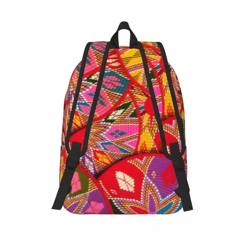 Ethiopian Painting Art Backpack for Men Women Fashion High School Business Daypack Africa Laptop Shoulder Bag Sports