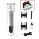 Profissional High Power Dog Hair Cutter, Low Noise Pet Trimmer, Grooming Clippers com guarda pentes para animais