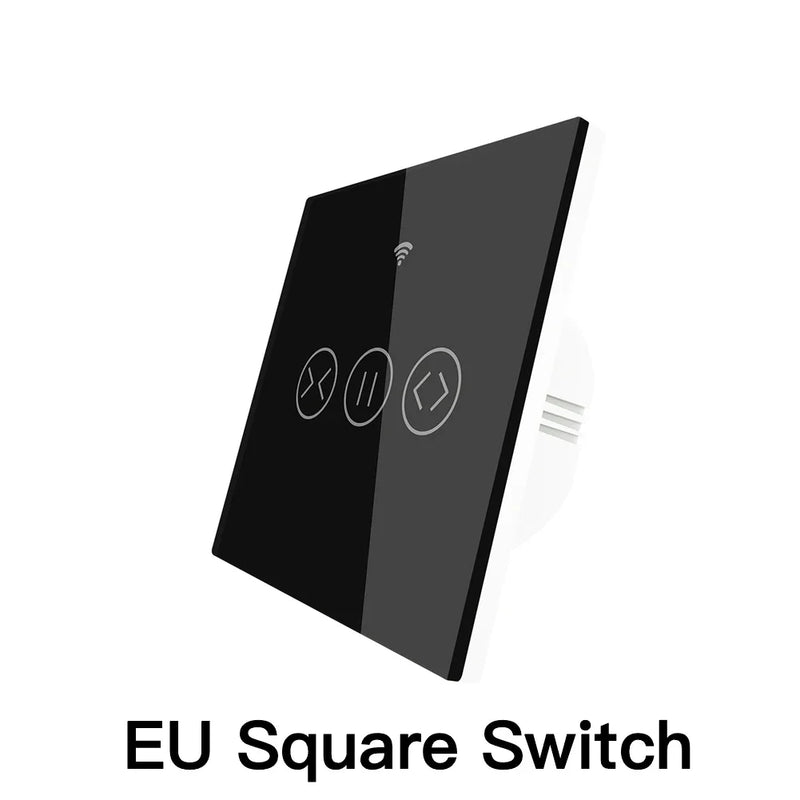 Moes wifi interruptor cego de cortina inteligente para cortina elétrica motorizada tuya persiana em rolo alexa echo google casa controle voz