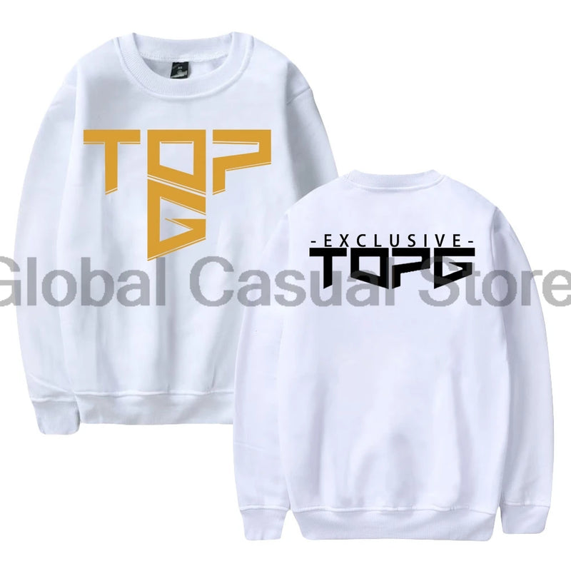 Andrew Tate Merch Crewneck Long Sleeve Streetwear Women Men Sweatshirts Fashion Clothes