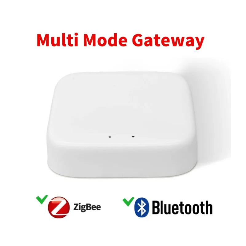 Wifi zigbee bluetooth sem fio multi-modo gateway hub vida inteligente tuya app controle sistema de casa inteligente funciona com alexa google