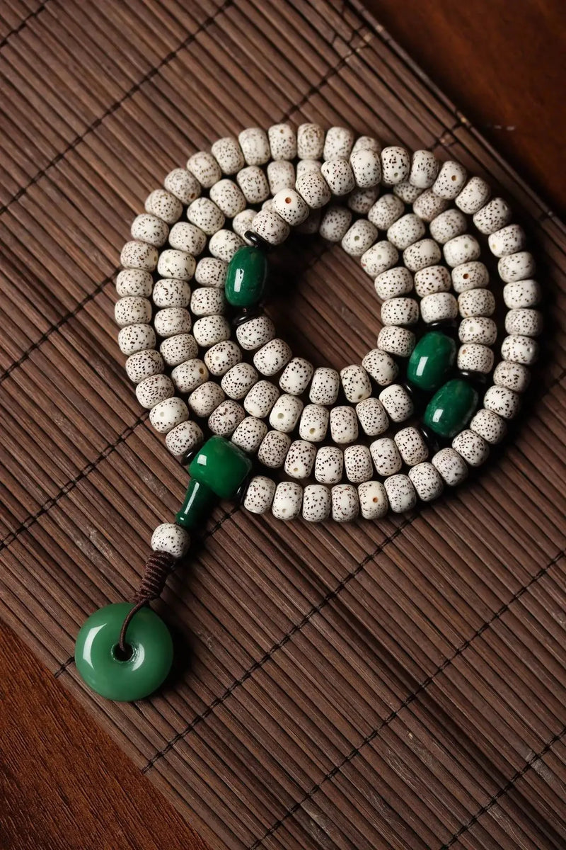 Original DIY Design Handmade Milled Lotus Seed Buddhist Beads Bracelet Woven Hand Chain Prayer Beads Jewelry Accessories