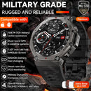 Novo t-rex 3 banda dupla gps militar relógio inteligente 48mm 10atm resistente à água 500mah bateria bússola altímetro smartwatch para huawei