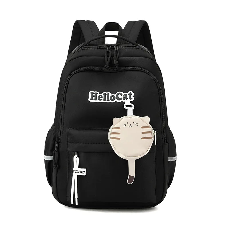 Large Capacity Backpacks Teenage Girls Junior Middle School Students Book Bag Breathable Shoulder Backpack Kawaii Schoolbag