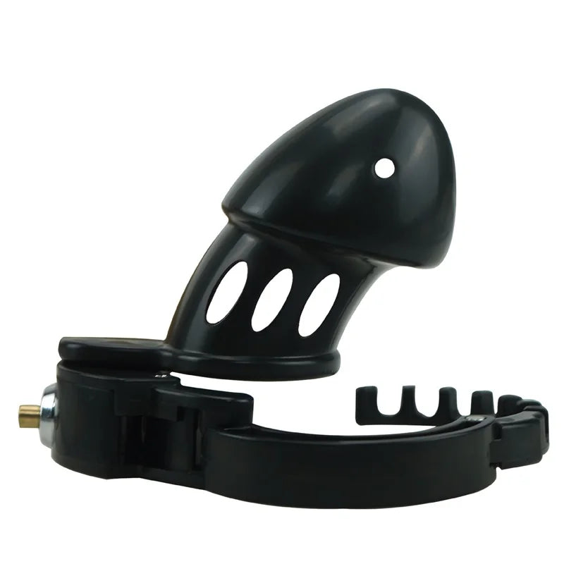 Masculino pequeno pênis gaiola anel ajustável bloqueio bondage pássaro castidade gaiola cinto galo anel escravo contenção instrutor homem brinquedo sexual