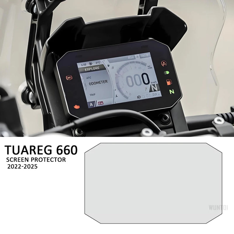 Tuareg 660 2024 Accessories Dashboard Screen Protector for Aprilia Tuareg 660 Anti-glare Scratch Cluster Screen Protection Film