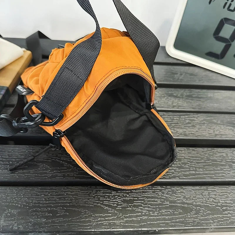 Portable Shoulder Bags Nylon Waterproof Women Mobile Phone Bags Small Outdoor Sport Man Crossbody Bag Casual Water bottle Pouch