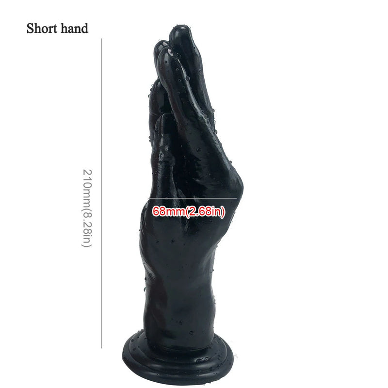 Grande punho vibradores anal plug brinquedo sexual mão macia nádegas expansor butt plug masturbação massageador privado para homossexuais femininos