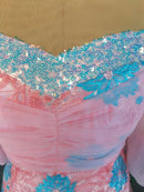 Vestido de noite feminino até o chão, mini vestido rosa, saia rabo de peixe, tamanho grande, quente, primavera e verão