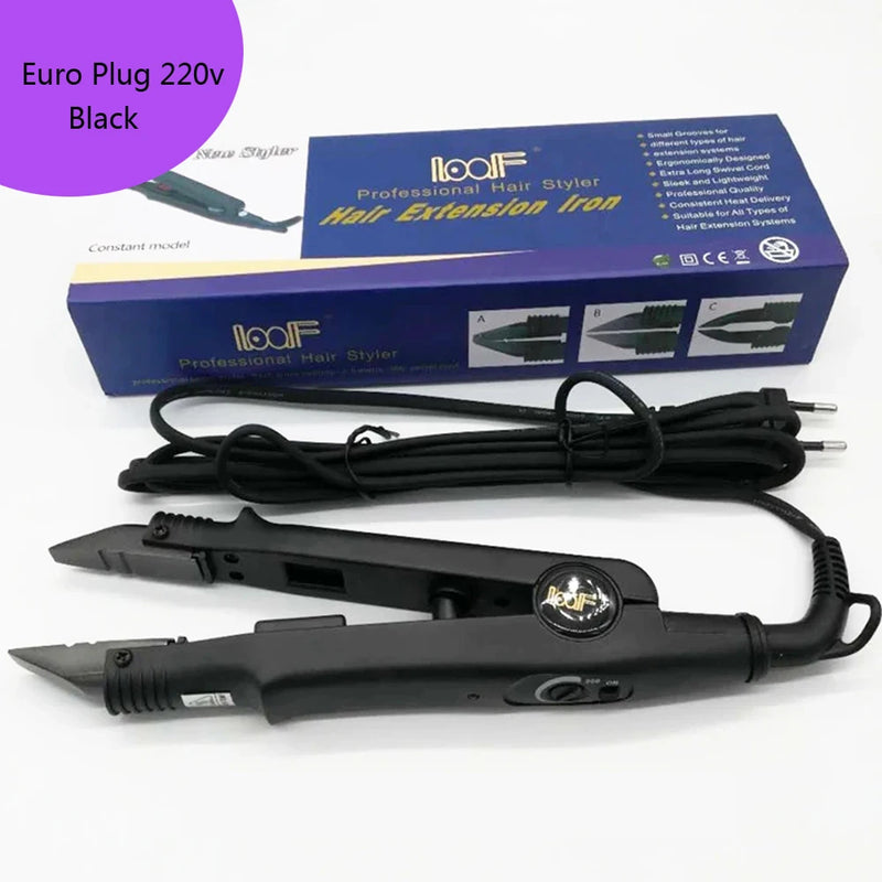 L611B /C Adjustable Extension Tongs 1Pcs Fusion Iron Hair Connectors Keratin Bonding  Keratin Welding Machine Hair salonTool