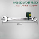 Laoa 8-27mm chave de catraca de extremidade aberta combinação chave de soquete de catraca chave universal ferramenta manual de reparo de carro de bicicleta