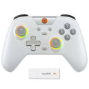 EasySMX X05 controle Gamepad Sem Fio com Bluetooth, Dongle, Com Fio para PC/Celular/Switch/ Steam Gamer, Efeito Hall