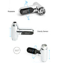 Banheira de hidromassagem monitor de temperatura da água eletricidade display led torneiras do chuveiro em casa termômetro água medidor temperatura banho
