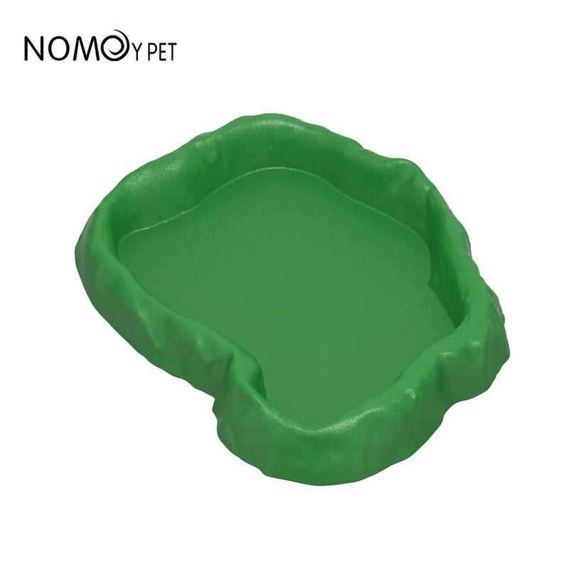 Pets Feeder Bowl Crawler Pet Feeder Basin Resin Non-toxic Food Water Pot Reptile  Tortoise Scorpion Lizard Crab Bowl tool