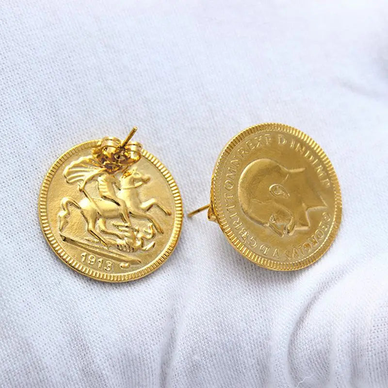 2022 New Fansheng Gold Color Ethiopia Necklace / Earrings / Ring / Bangle Wedding Eritrea / Africa Coins Jewelry Set