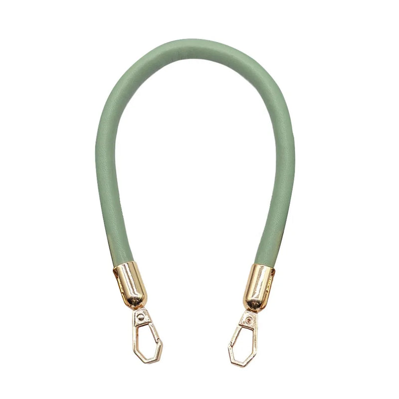 40CM PU Leather Bag Belt Gold Chain Buckle Handle Handbag Strap Women's Bag Handles Shoulder Bag Straps Replacement Accessories