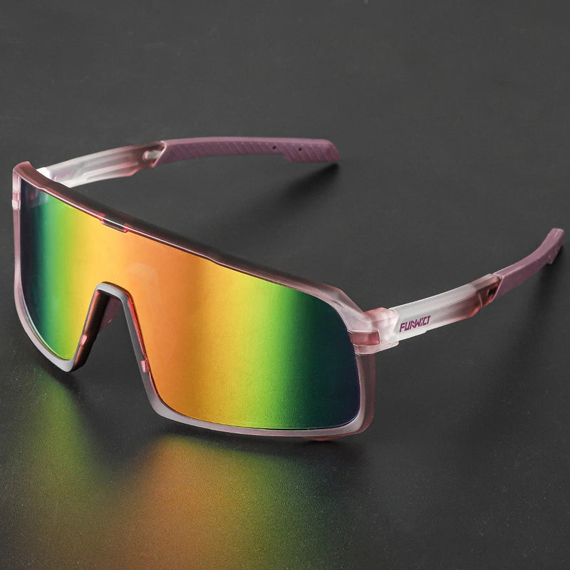 Óculos esportivos masculinos polarizados óculos de sol bicicleta mtb ciclismo uv400 óculos para pesca caminhadas jogging golfe beisebol