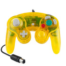 Controlador de jogo com fio para GameCube NGC Joystick de gamepad com fio de botão único para console de jogos NGC