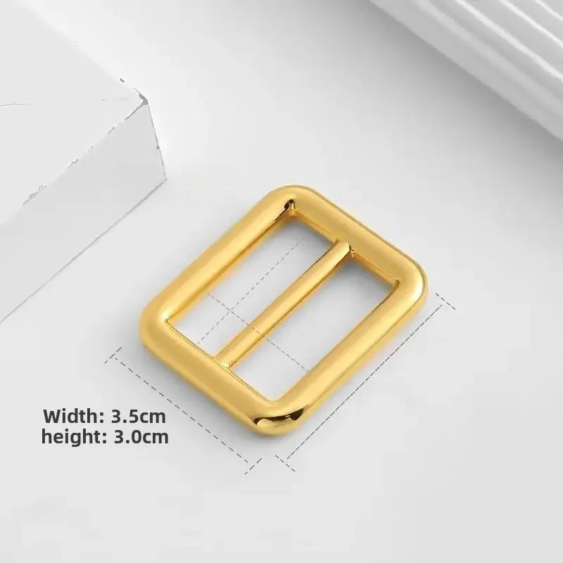 Adjustable Shoulder Strap Buckle for Canvas Bag Length Modification Accessory Mini Evelyn Bag Parts And Accessories