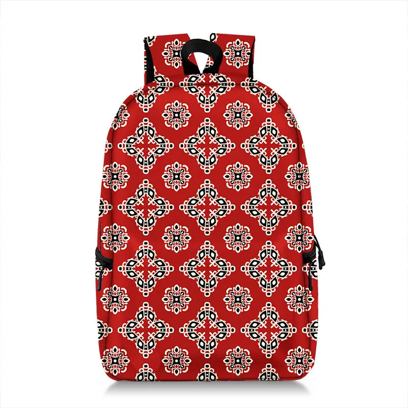 African Women Backpack Africa Tribal Ethic Shoulder Travel Bags Fashion Rucksack Teenager Laptop Daypack School Bags Gift