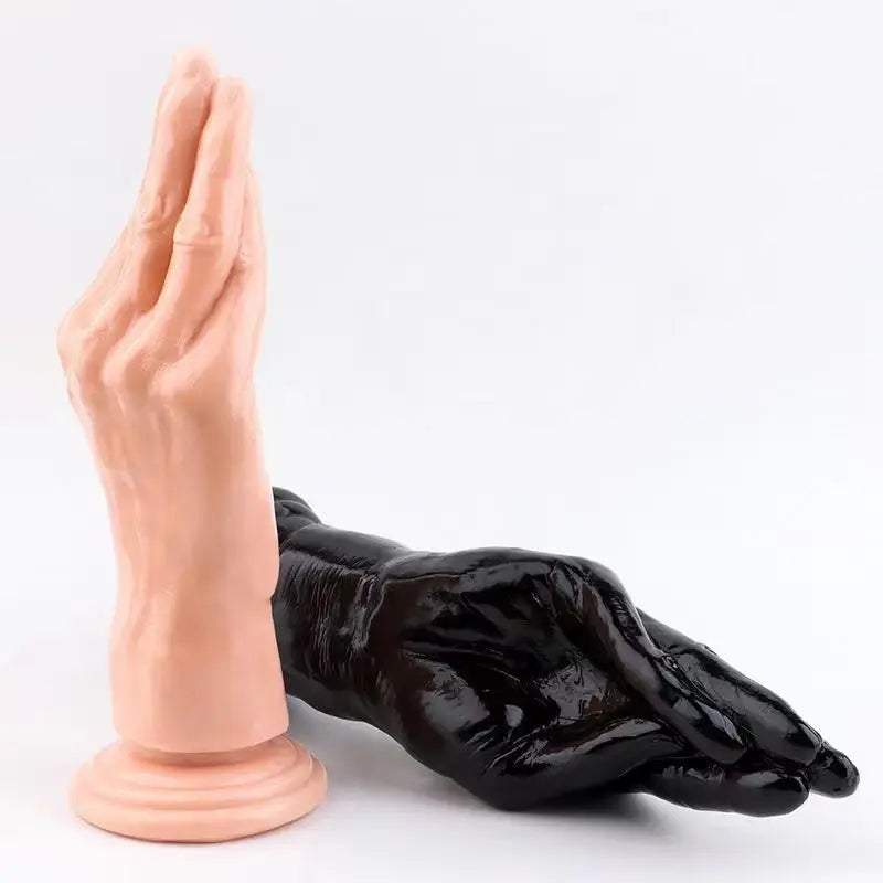 Grande punho vibradores anal plug brinquedo sexual mão macia nádegas expansor butt plug masturbação massageador privado para homossexuais femininos