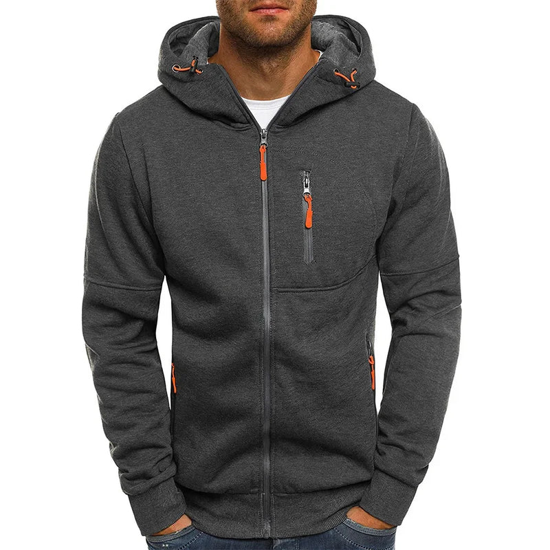 MRMT 2025 Brand New Men's Hoodies Sweatshirts Leisure Cardigan Men Hooded Pullovers Jacquard Casual Man Hoody Sweatshirt Jackets