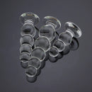 Nova bola vagina grande pirex contas de cristal vidro butt plug grande anal vibrador grânulo falso adulto masturbar brinquedos sexuais para mulheres homens gay