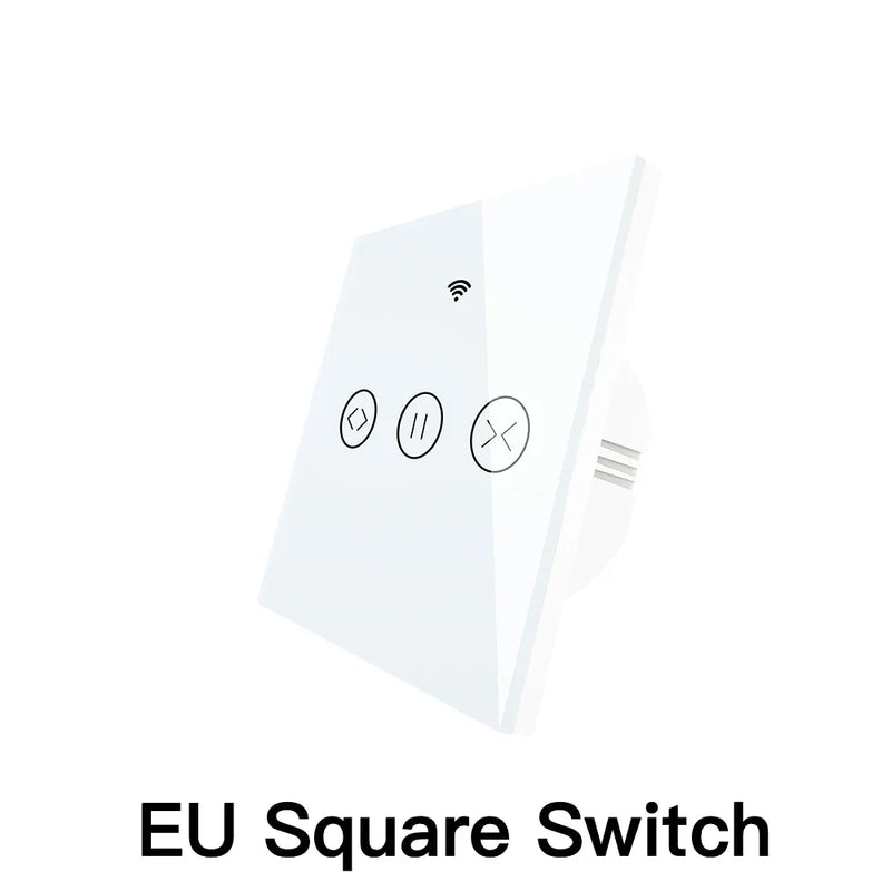 Moes wifi interruptor cego de cortina inteligente para cortina elétrica motorizada tuya persiana em rolo alexa echo google casa controle voz