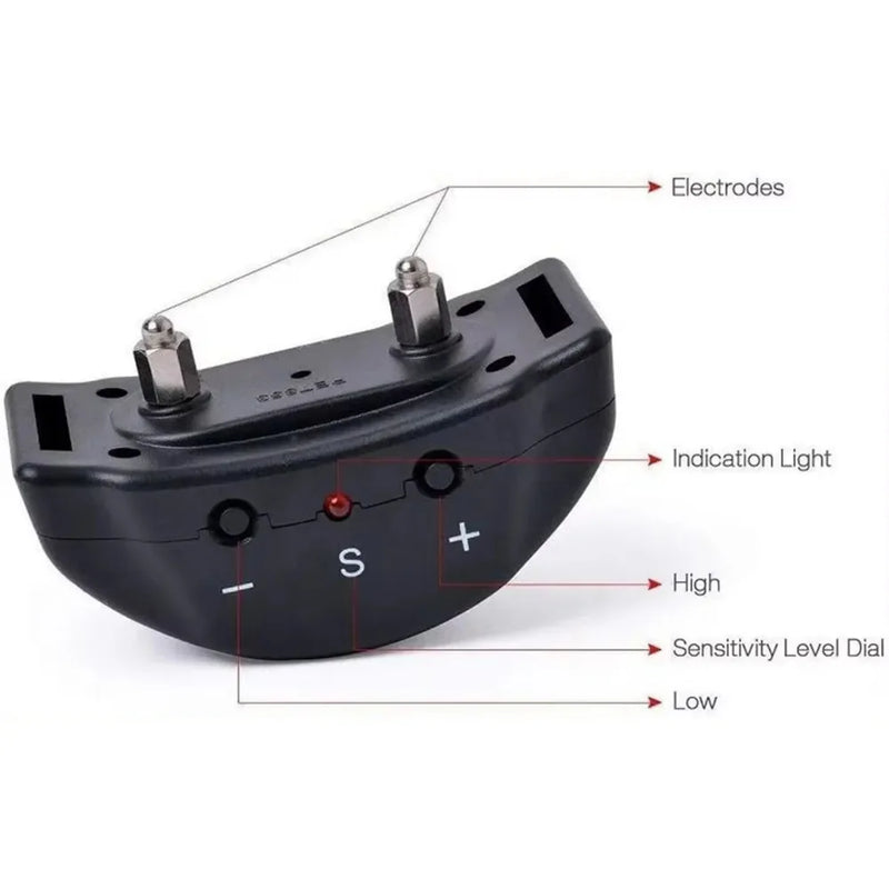 Coleira elétrica anti-aboiementa, treinamento para ambientes internos e externos, ferramenta de ensino de cães pequenos, sem latidos, 4lr44, 6v, tom de choque, novo