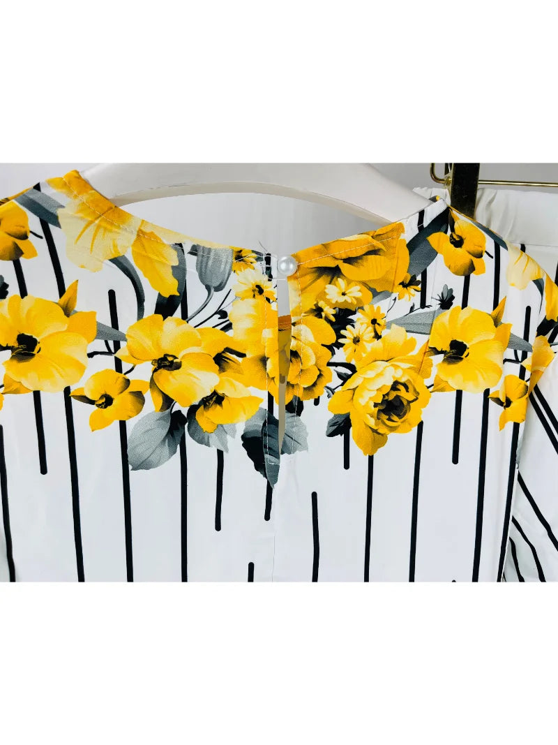 Terno africano dashiki para senhora, vestido e calças, conjunto de roupas de duas peças, sexy e elegante, nova moda, 2024