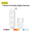 LoraTap Tuya ZigBee 3.0 UE Interruptor de cortina dupla para motor tubular Google Home Alexa Controle de voz Funciona com Zigbee2MQTT DIY