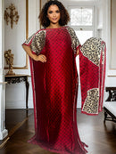 Elegante plus size praia Abaya férias e traje casual, vestido maxi solto