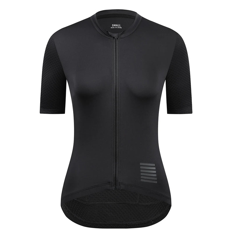 Ykywbike camisa de ciclismo feminina manga curta magro camisa de bicicleta de estrada camisa pro equipe roupas de ciclismo respirável