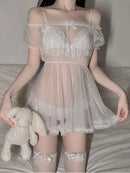 Cosplay freira série uniforme halloween impertinente feminino lingerie erótica convento medieval sexy irmã vestido conjunto trajes