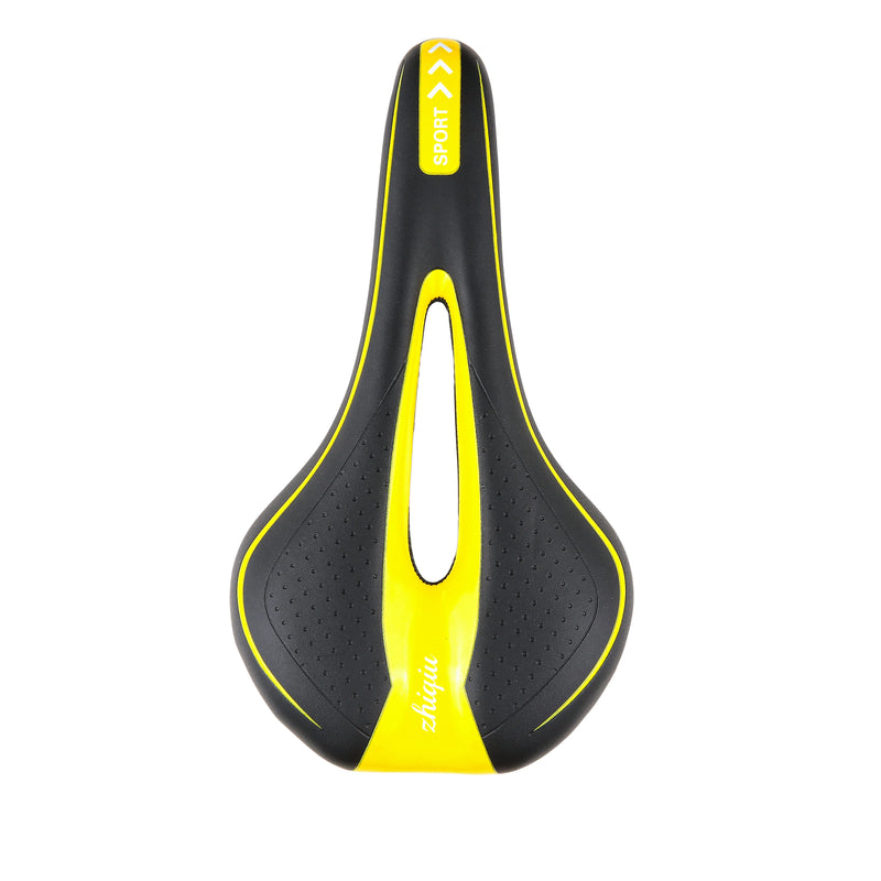 Bike Seat Comfortable Bicycle Saddle with Ergonomic Zone for Men & Women Bike Saddle Universal fit for BMX, MTB & Road Bike