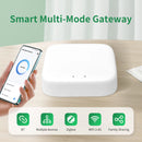 Wifi zigbee bluetooth sem fio multi-modo gateway hub vida inteligente tuya app controle sistema de casa inteligente funciona com alexa google