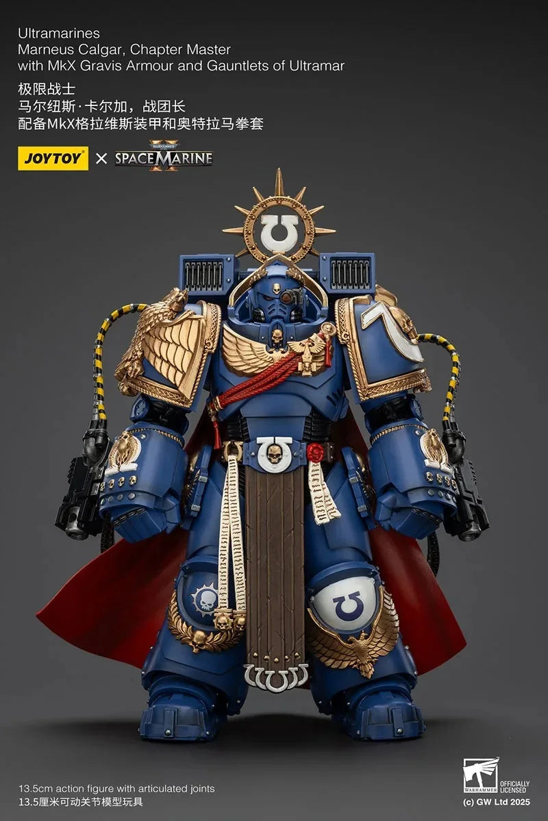 JOYTOY Warhammer 40K 1/18 Ultramarines Intercessors Victrix Honour Guard Soldier Action Figure Model Toy for Collection