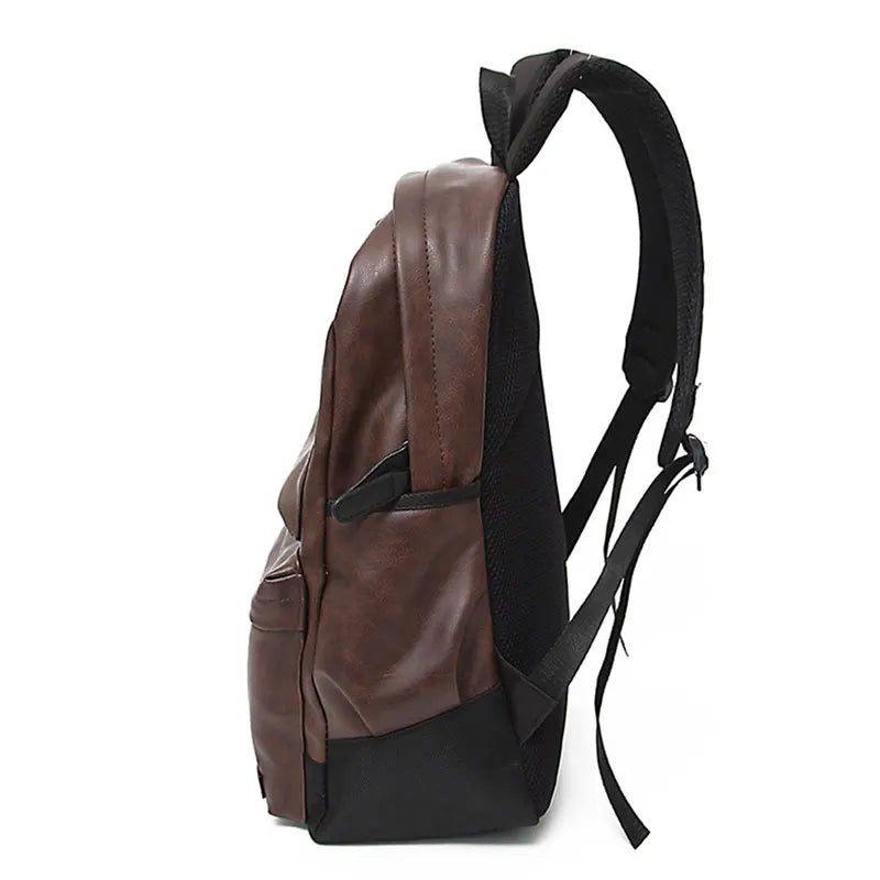 Yoreai novo grande masculino mochilas de couro do plutônio masculino mochila moda grande capacidade shoolbag para menino escola masculino portátil