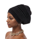 Multicamadas africano feminino turbante boné feminino cabeça envoltórios plissado auto gele boné headtie muçulmano festa headpiece