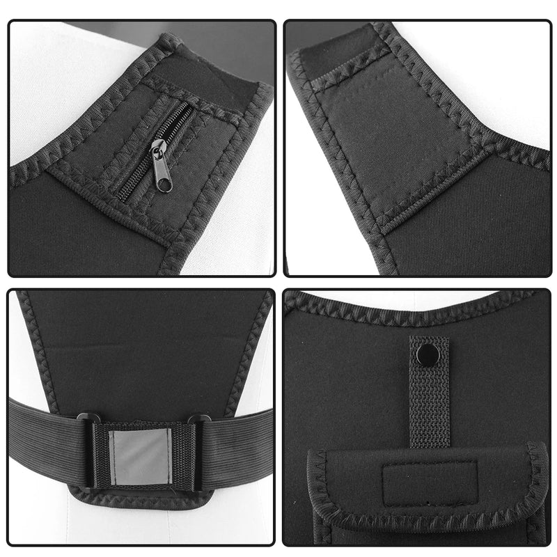 Breathable Lightweight Running Vest with Phone Holder & Hydration Pack, Adjustable Waistband for Cycling Running Hiking Fitness
