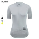 Ykywbike camisa de ciclismo feminina manga curta magro camisa de bicicleta de estrada camisa pro equipe roupas de ciclismo respirável